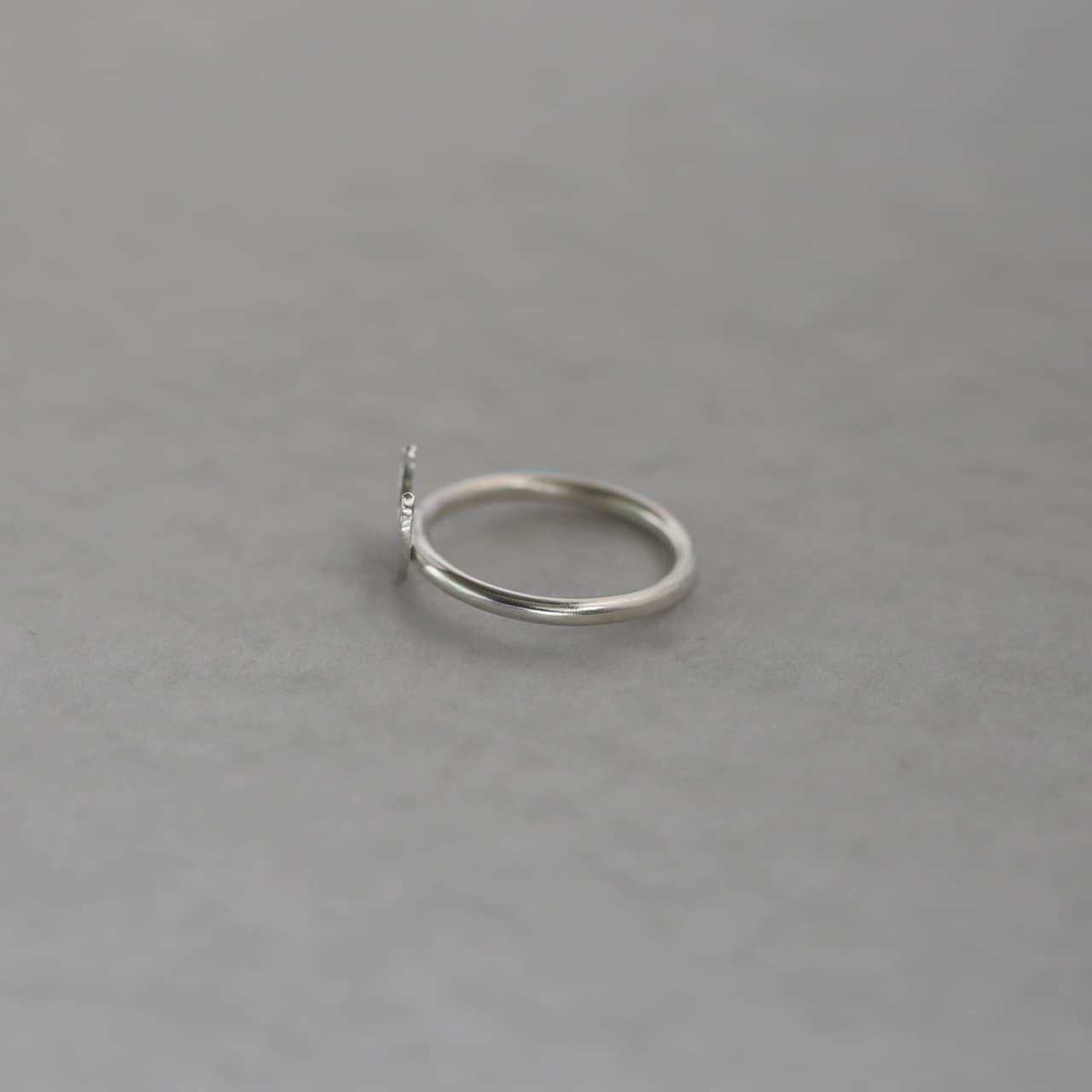 Moonlight Crescent Ring